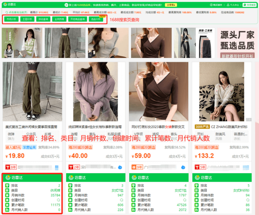 最新店雷达优惠码2025,8折,免费试用30天!跨境选品工具神器推荐,跨境数据分析、爆款供应链选品