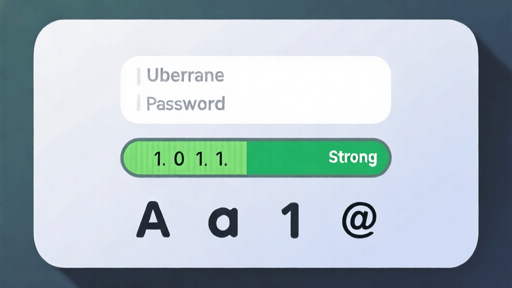 Login Password Strength Meter Rules