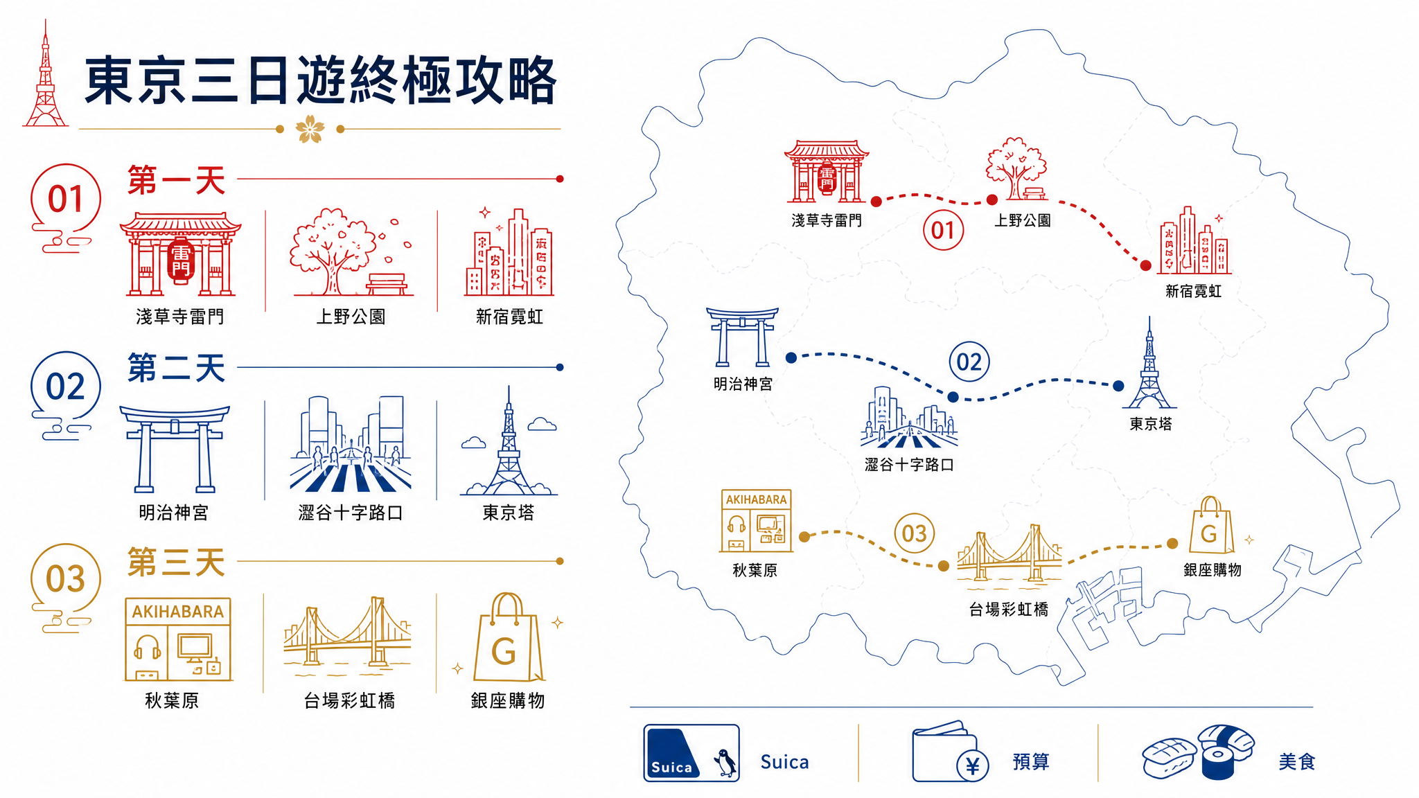 東京自由行三日遊終極攻略:一份讓你玩透東京的實戰指南-图片1